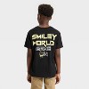 Boys' Mallard Nature Club Oversized Short Sleeve Graphic T-Shirt - Black - 3 of 4