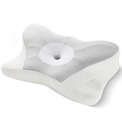Runesay Gray Sleeping Pillow, Bedroom Bedding, Neck Support Pillow