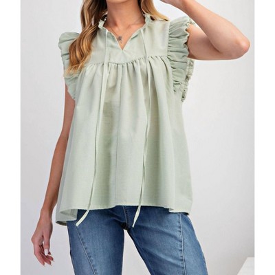 Women's Bailey Babydoll Top - Easel