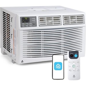 12K BTU Smart Window AC - Cools 550 Sq.Ft, WiFi/Alexa, Ultra Quiet, Energy Star, Remote, Easy Install - 1 of 4