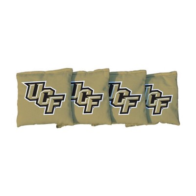 NCAA UCF Knights Corn-Filled Cornhole Bags Gold - 4pk