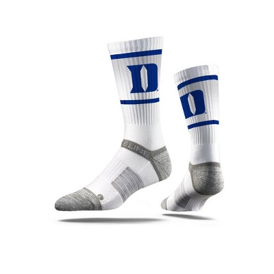 NCAA Duke Blue Devils Adult Premium Mod Crew Socks - M/L