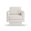 CAVINAS 360-Degree Modern Swivel Accent Chair, 30" W Thick Padded Single Lounge Sofa, Upholstered Comfy Barrel Chair - 3 of 4