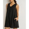 Reistor® Women's Relaxed Fit 100% Hemp Romper - image 3 of 4