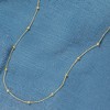 Pure Collection by Ross-Simons 2mm 14kt Yellow Gold Bead Station Necklace - 3 of 4
