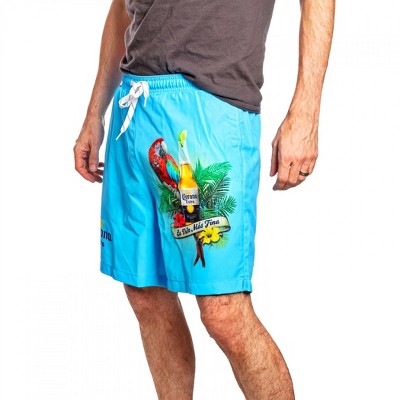 Corona Mens Corona Extra La Vida Mas Fina Tropical Board Shorts - Large — фото 6