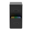 NicBex Locking File Cabinet with Drawers, Metal Space Saving Vertical Cabinet for Home & Office, Fits Letter/A4/Legal Files, Assembly Required, Black - 2 of 4