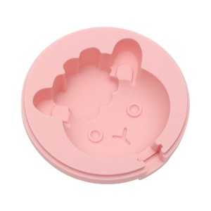 Unique Bargains Popsicles Mould Hand Washable Plastic Pink 3.46"x3.46"x0.94" 1 Pc - 1 of 4