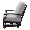 Courtyard Casual Madison  Motion Club Chair  Alum frame in powder coating Performatex Fabric Cushions - 4 of 4
