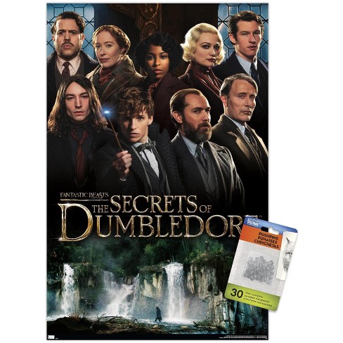 Trends International The Wizarding World: Harry Potter - Floral House  Crests Unframed Wall Poster Print Clear Push Pins Bundle 14.725 x 22.375