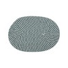 Unique Bargains Trivet Oval Rope Coaster Cotton Non-Woven Fabric 12.6"x8.66"x0.31" - 3 of 3