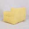 Vynxaria Bean Bag Seats - Yellow Tufted Lounge Chair for Adults & Kids - 4 of 4
