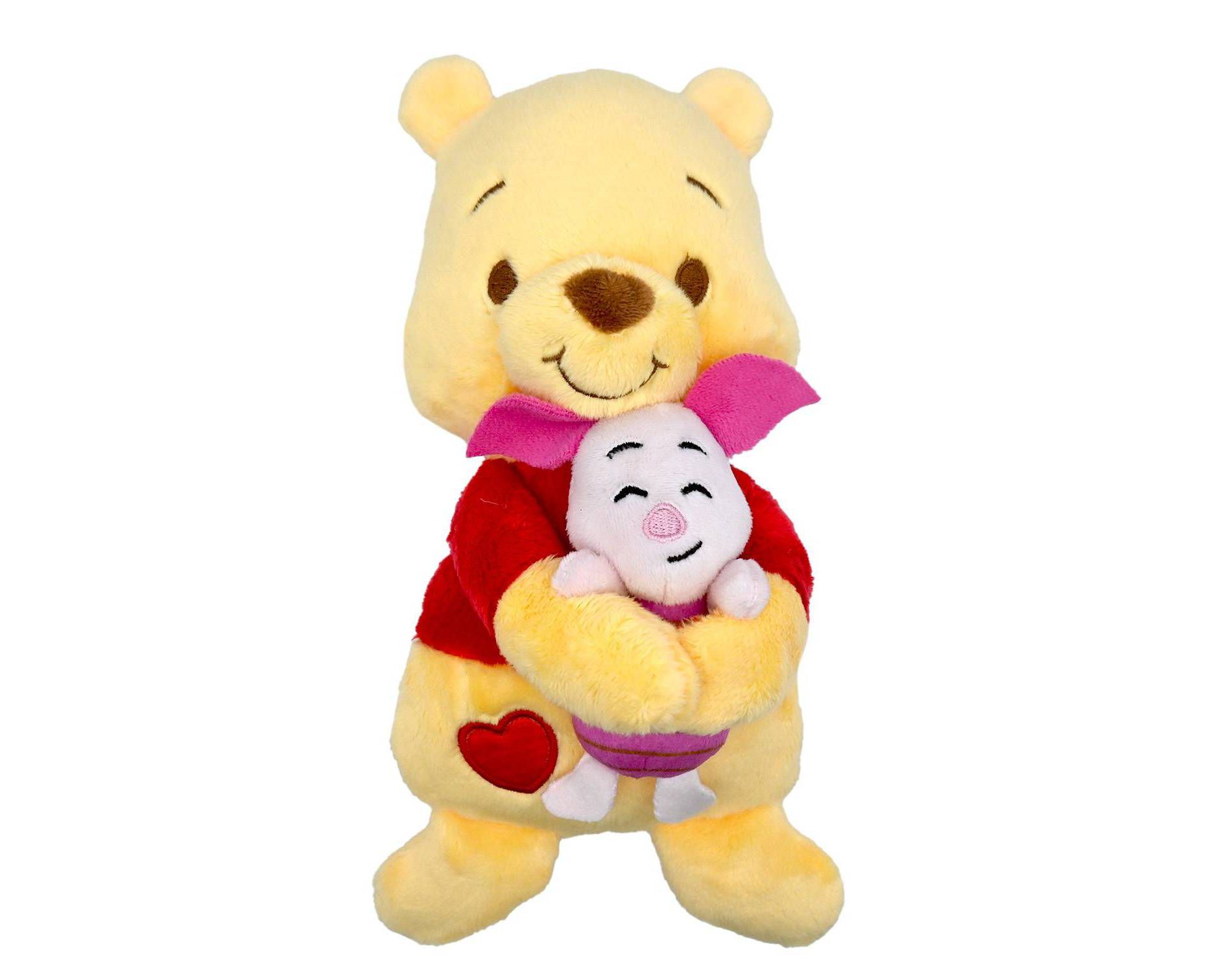 Disney Baby Winnie The Pooh Piglet Lovey Buddies Plush Baby Learning Toy