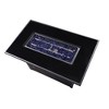 Ainfox 43"  Gas Fire Pit Table, Rectangular FirePit With Glass Wind Guard For Patio Deck Garden - 3 of 4