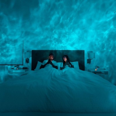 Sky Lite Evolve White LED Galaxy Projector with Blue Stars