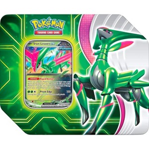 POKEMON TCG: PARADOX CLASH TIN: IRON LEAVES EX - 1 of 1