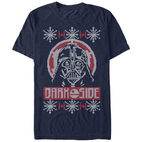 Men's Star Wars Ugly Christmas Dark Side T-Shirt - image 1 of 4