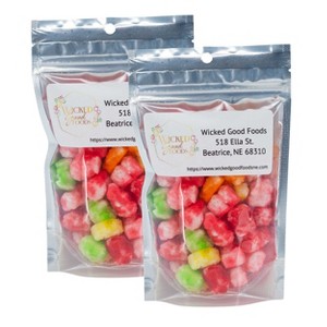 Wicked Good Foods 2.5 oz Freeze Dried Colorful Clouds - Pack of 2 - 1 of 4