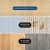 Acekool Outdoor Wooden Storage Cabinet, Waterproof Roof, Adjustable Shelves, Lockable Tall Garden Shed for Tools, Patio, Yard, Porch, Garage - 3 of 4