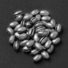 Unique Bargains Flat Round Saltwater Freshwater Lead Egg Fishing Sinkers 0.3" x 0.2" 50 Pcs - 4 of 4