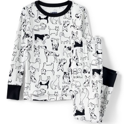 Lands' End Kids Pattern Snug Fit Pajama Set