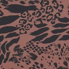 brown print