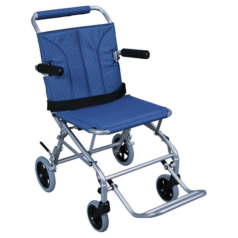Drive Medical Super Light Folding Transport Wheelchair with Carry Bag, 1 of 5