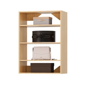 APRILSOUL Shelf Short Tower Closet, Modular Closet System, Wall Mounted Wardrobe Organizer with Shelf for Bedroom or Walk-in Closet - 1 of 1