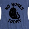 Girls' - Instant Message - No Bones Today Melty Cat Fit & Flair Cap Sleeve Graphic Dress - 2 of 4