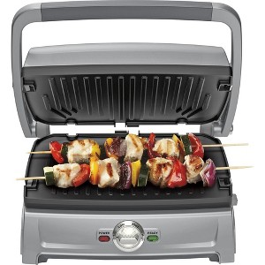 Cuisinart GR-102 Griddler Compact 4-in-1 Grill and Panini Press - 1 of 4