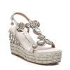 XTI Women's Jute Wedge Sandals 143999 - 2 of 4
