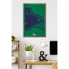 Trends International NHL Vancouver Canucks - Logo 25 Framed Wall Poster Prints - 2 of 4