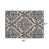 FONTOI Woven Area Rugs, Floor Mat Carpet, Indoor and Outdoor Geometric Rugs for Home Living Room Backyard Patio Deck, Multicolored, 84"*0.16"*63" - 3 of 4