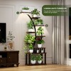 TiramisuBest 63.6" Tall Plant Stand with 5 Grow Lights, Adjustable Lighting Modes (5/3/2 Lights),Plant Stand indoor 9-Tiered - 4 of 4