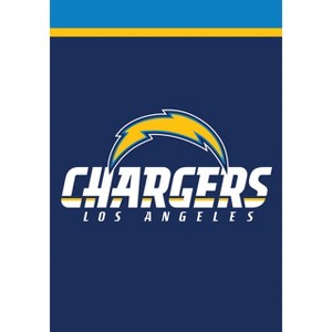 Briarwood Lane Los Angeles Chargers House Flag NFL Licensed 28" x 40" - 1 of 4