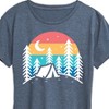 Women's - Instant Message - Rainbow Sunset Short Sleeve Graphic T-Shirt - 2 of 4