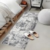 COZONY Modern Abstract Area Rug with Non-Slip Backing, Stain Resistant Low Pile Carpet for Bedroom and Home Office - 4 of 4