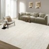 Solid Texture Area Rugs Washable Modern Accent Carpet with Non-Slip Backing - 4 of 4