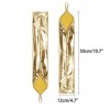 INSPIRE CHIC Women's Finger Loop Shiny Metallic Gloves 1 Pair - 2 of 4