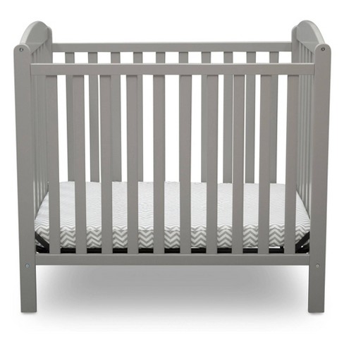 Delta Children Emery Mini Convertible Baby Crib with Mattress - image 1 of 4