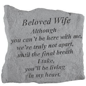 Kay Berry Inc. 16120 Beloved Wife Although You Can-t Be Here - Memorial - 5.25 Inches x 5.25 Inches - 1 of 1