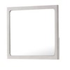 Royal Hampton Dresser Mirror, 40 Inch White Oak Rubberwood, Beveled Edge - 2 of 4