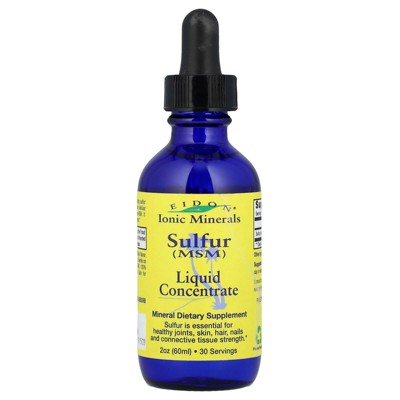 Eidon Ionic Minerals Sulfur, Liquid Concentrate, 2 oz (60 ml)