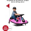 24V Kids Electric Drift Kart with 360° Spinning & Music - Dual Speed Modes, Parent Remote Control & Safety Frame for Ages 3-8 - 2 of 4