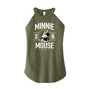 Women's - Disney - Minnie Mouse Graphic High Neck Tank - 1 of 3