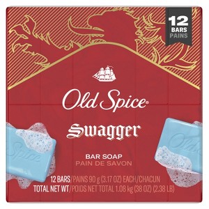 Old Spice Men's Bar Soap Swagger, 3.17oz (12 Bars) - 1 of 4