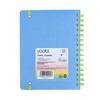 Yoobi 6"x8" Journal Spiral with Elastic Band Blue Dino - 3 of 3