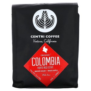 Cafe Altura Centri Coffee, Organic Colombia, Brown Sugar + Baked Apple , Whole Bean, 12 oz (340 g) - 1 of 3