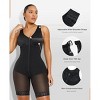 SHAPELLX Fajas Colombiana Shapewear for Women Tummy Control Butt Lifter Bodysuit Post Surgery Body Shaper—Black 38 - 2 of 3