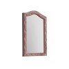 GlasFlength Decorative Wall Mirrors Reggie Fabric Mirror Wall Mirror Polished Mirror Decorative Mirror for Living Room, Pink, 22"*22"*30" - 4 of 4